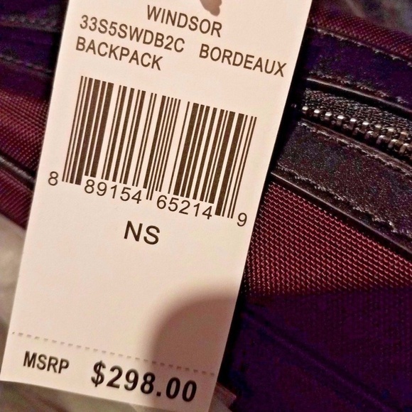 MICHAEL KORS Mens Windsor Backpack Bag - Picture 4 of 4